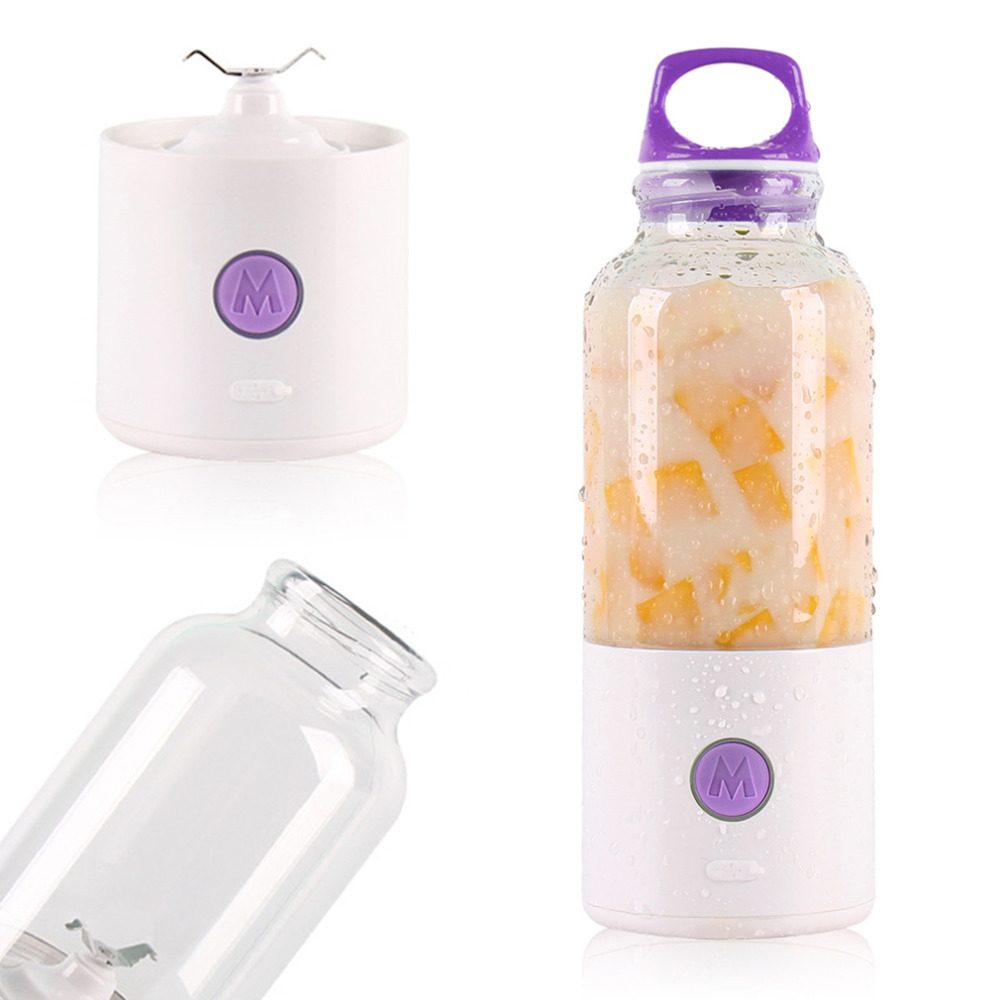 Portable Juicer Bottle 500ml - 4 Blades