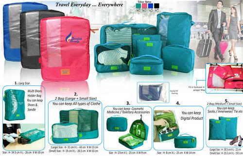 7 Pieces Travel Organizer Bag 