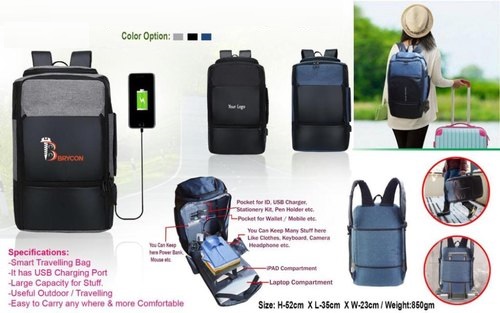 Hand Carry Smart Traveling Bag 