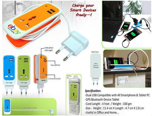 Dual USB Universal Socket 