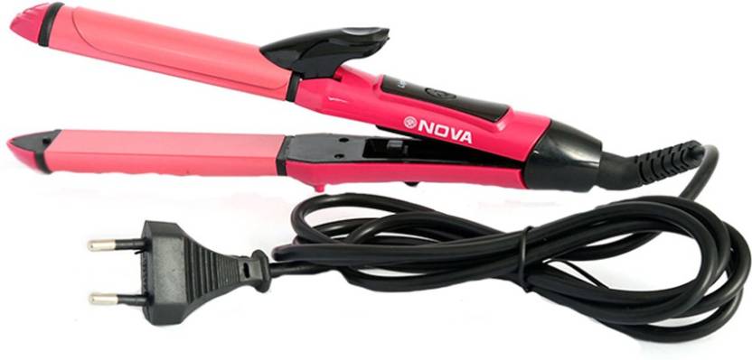 Nova 2 in 1 Hair Curler & Straightener