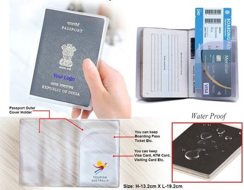 Water Proof Passport Cover 